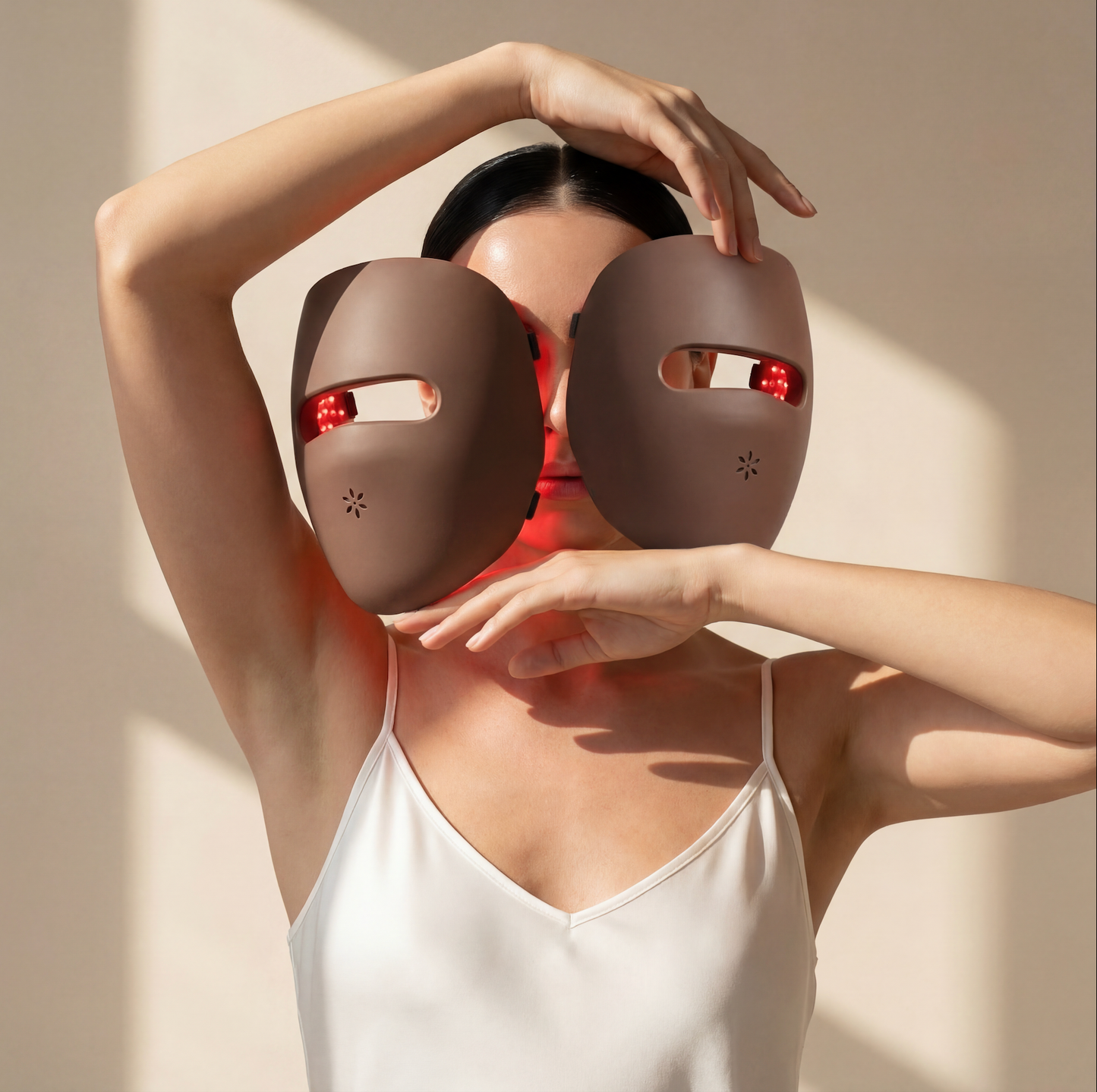 Coffee Bloom Laser Mask