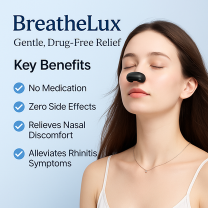 🌬️ BREATHELUX – Modernes Rotlich Nasentherapiegerät