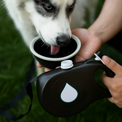 PawMate – Premium Gassigehen: Leine • Wasser • Sauberkeit