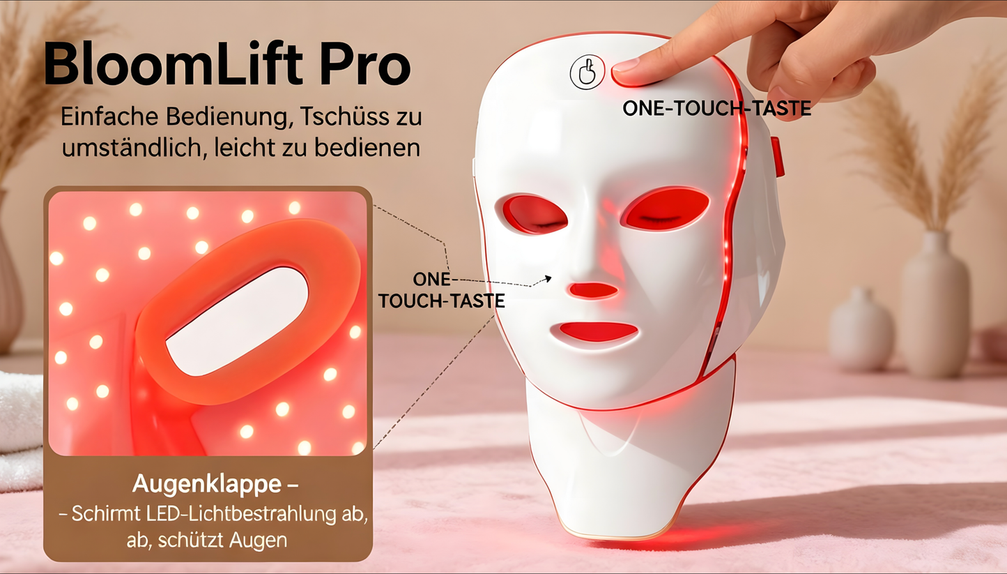 BloomLift PRO dein Wellness-Spa für jugendliche, strahlende Haut.