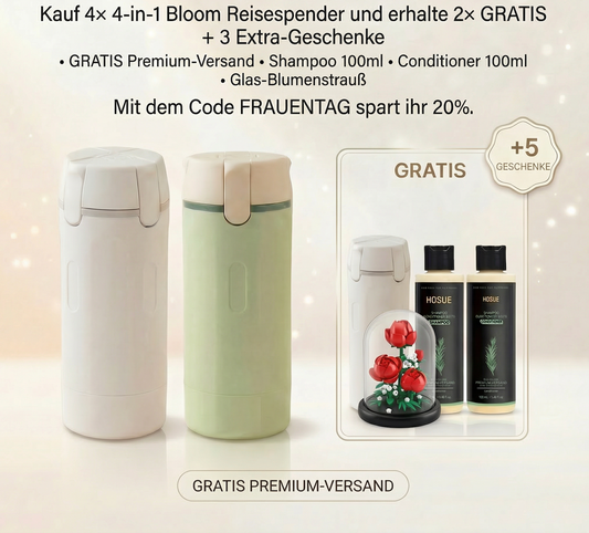 4-in-1 Bloom Reisespender