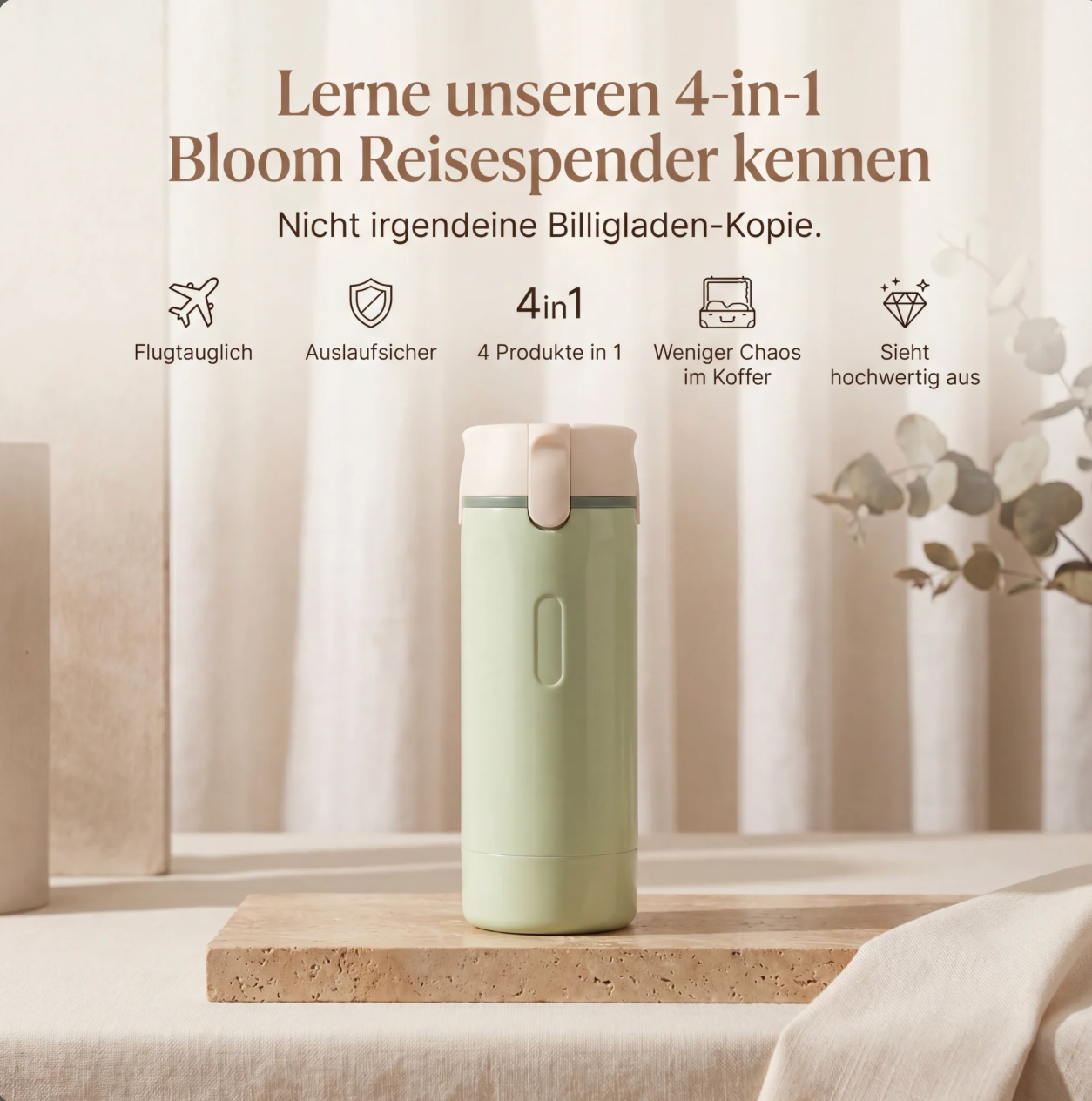 4-in-1 Bloom Reisepender