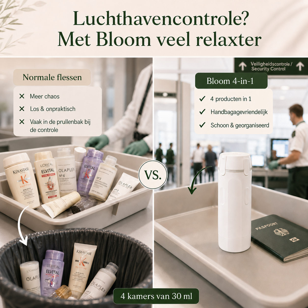 BLOOM 4-IN-1 TRAVEL BOTTEL
