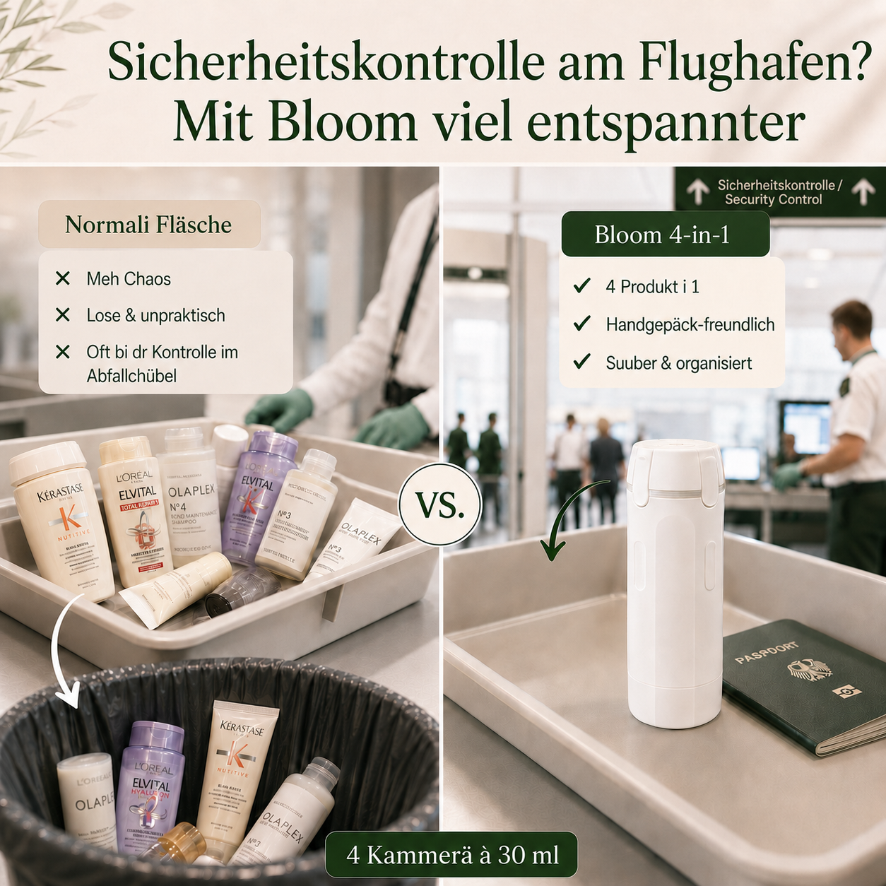 4-in-1 Bloom Reisespender