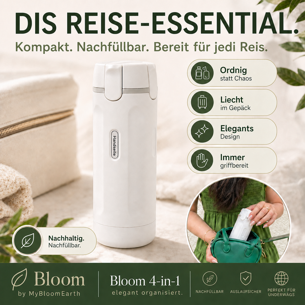 4-in-1 Bloom Reisespender