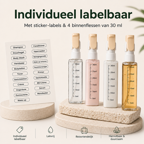 BLOOM 4-IN-1 TRAVEL BOTTEL