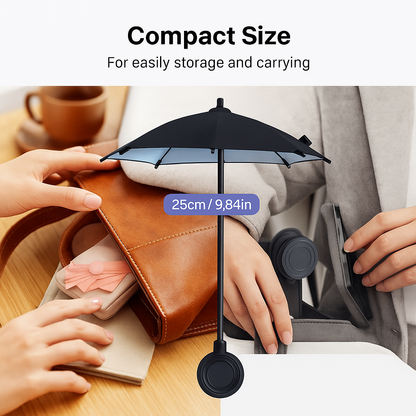 🌞SOLLUNA – Der Ultimative Mini Sonnenschirm für dein Smartphone