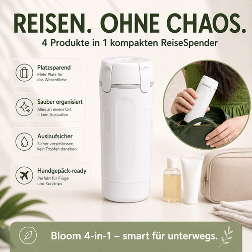 4-in-1 Bloom Travel Dispenser