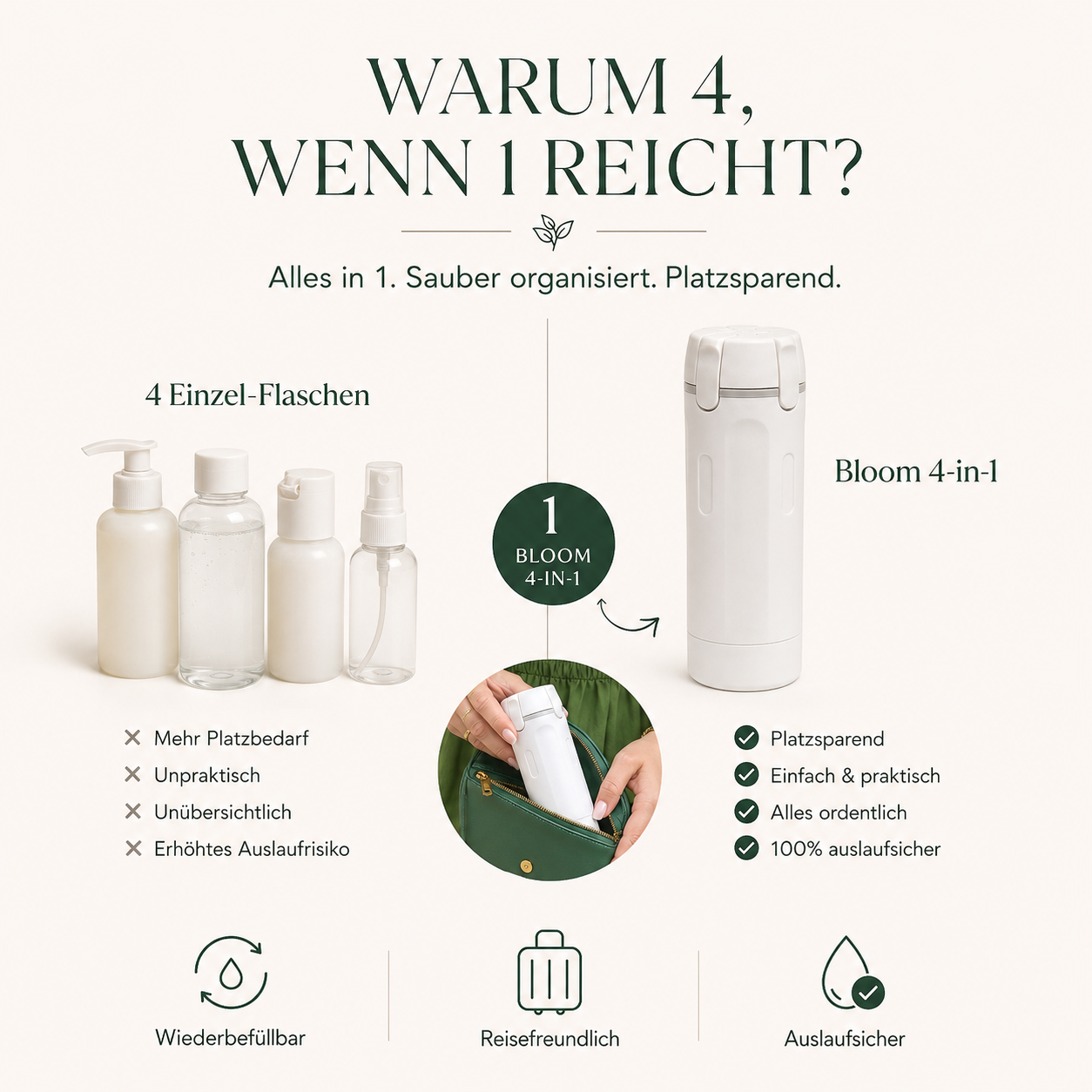4-in-1 Bloom ReiseSpender