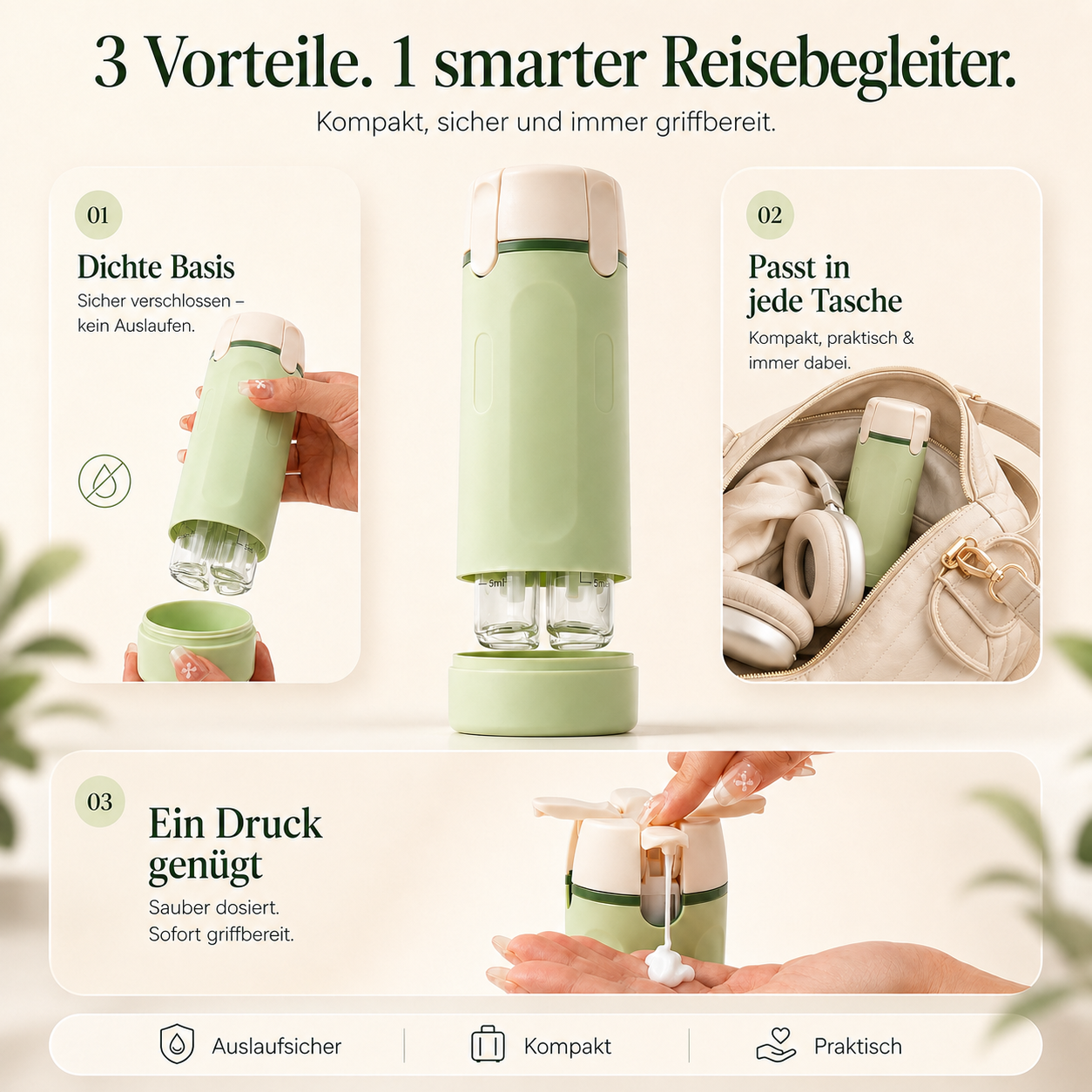 4-in-1 Bloom ReiseSpender