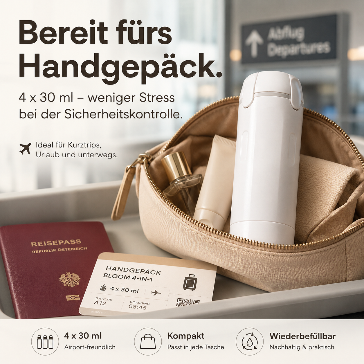 4-in-1 Bloom Reisespender
