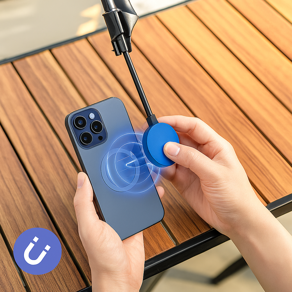 🌞SOLLUNA – Der Ultimative Mini Sonnenschirm für dein Smartphone