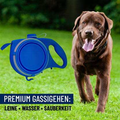 PawMate – Premium Gassigehen: Leine • Wasser • Sauberkeit