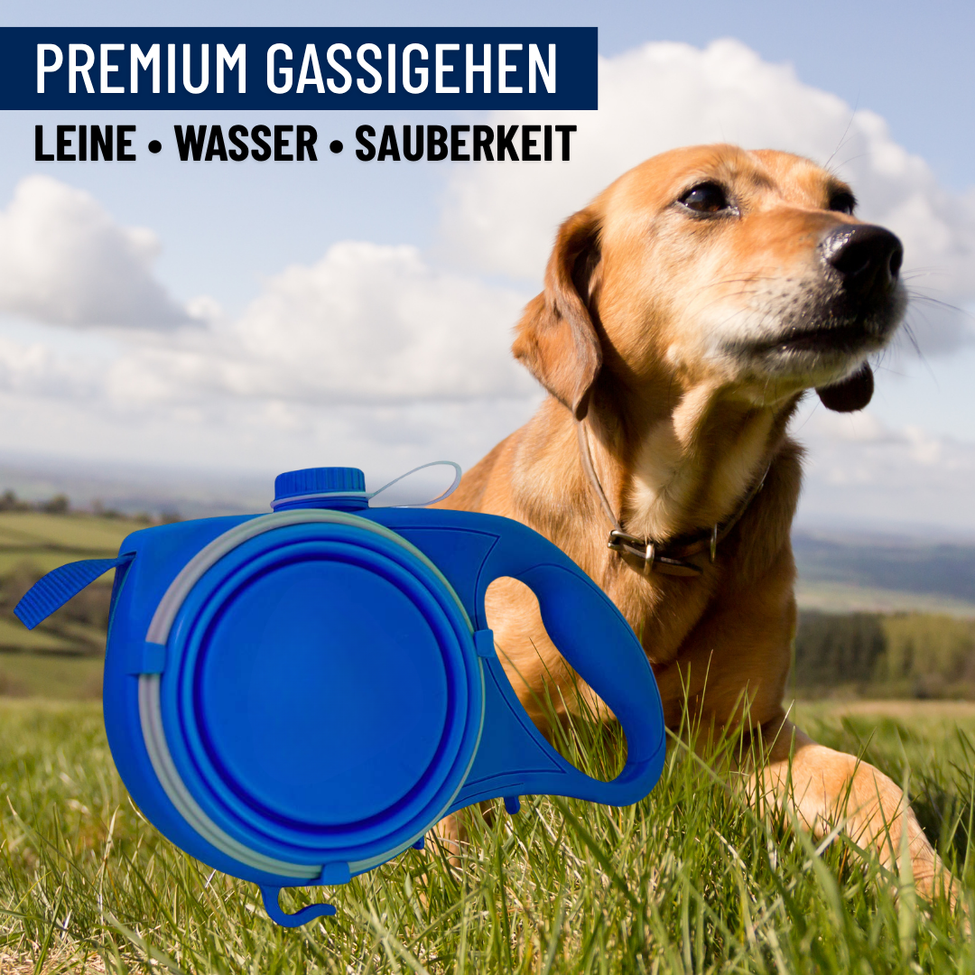 PawMate – Premium Gassigehen: Leine • Wasser • Sauberkeit