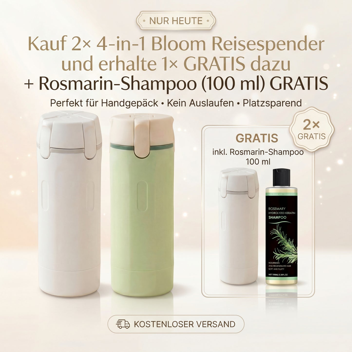 4-in-1 Bloom Reisespender