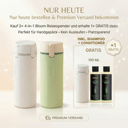 4-in-1 Bloom Reisespender