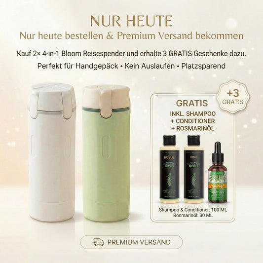 4-in-1 Bloom Reisespender