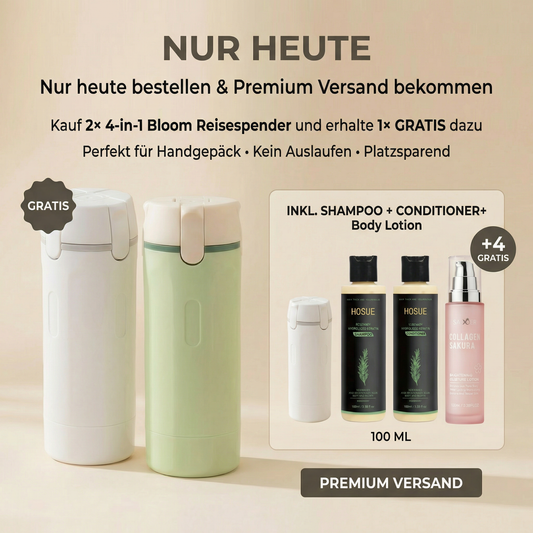 4-in-1 Bloom Reisespender