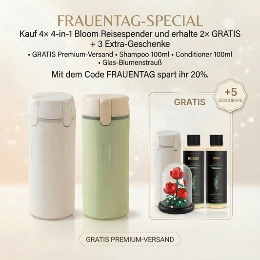 4-in-1 Bloom Reisespender