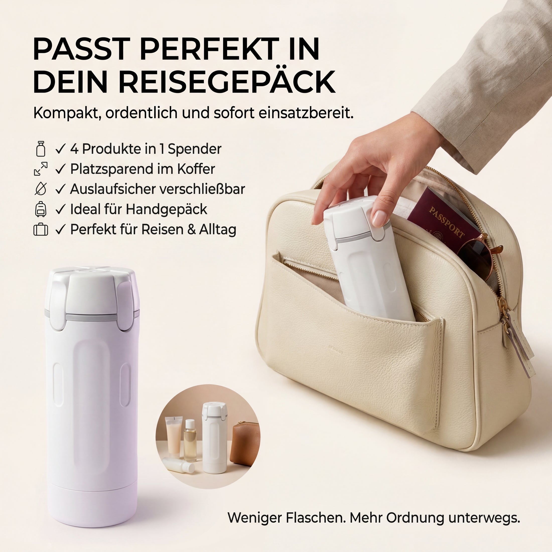 4-in-1 Bloom Reisepender