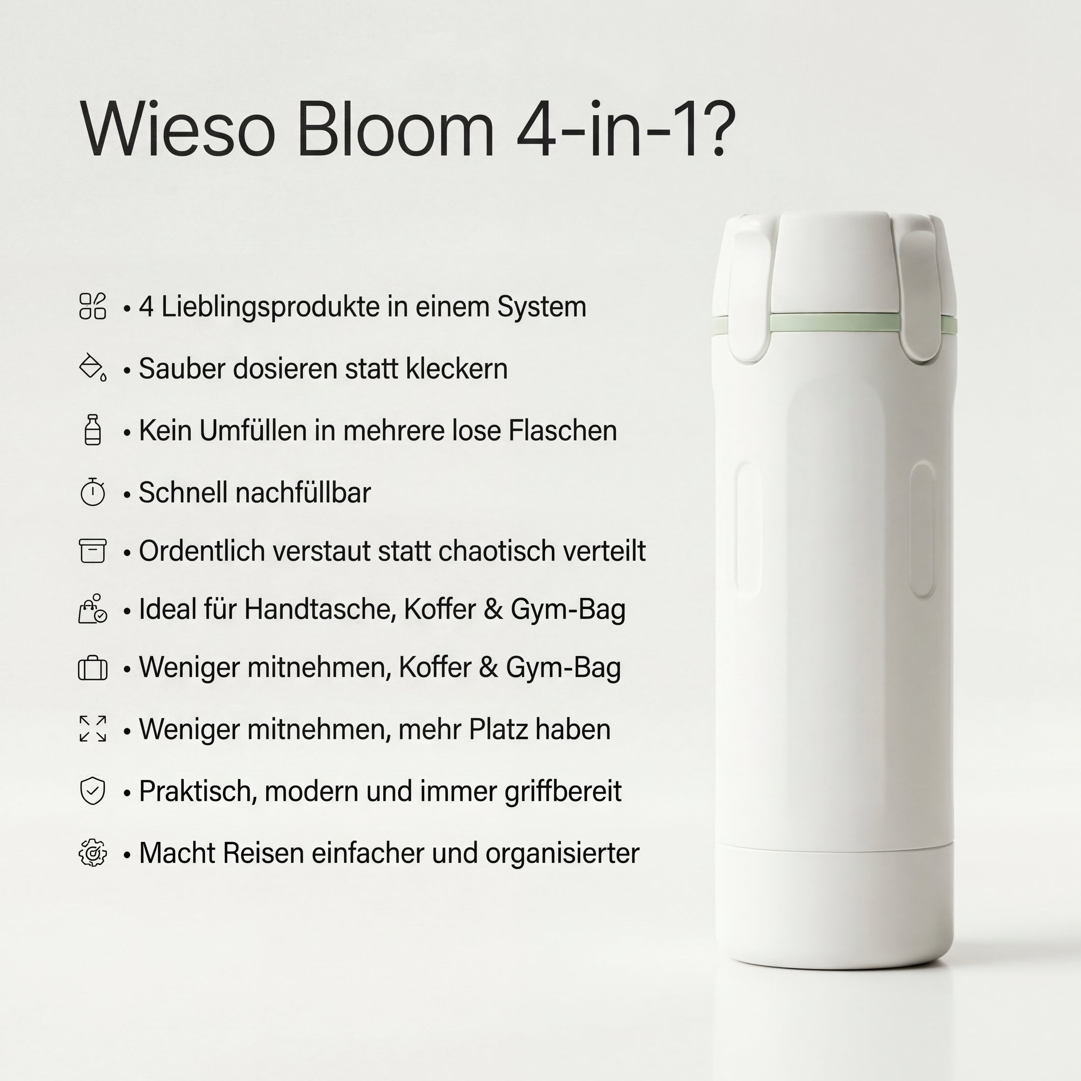 4-in-1 Bloom Reisepender