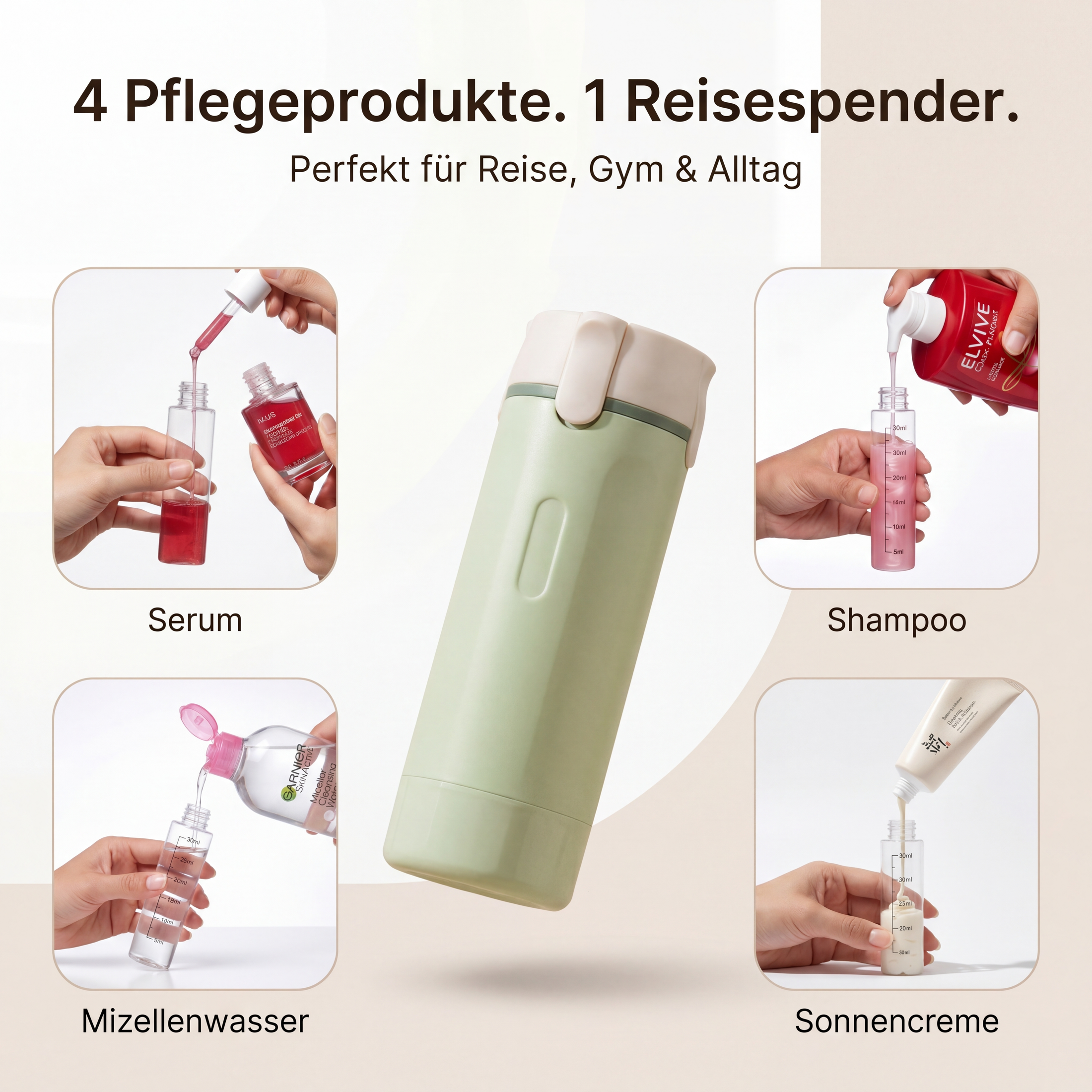 4-in-1 Bloom Reisepender