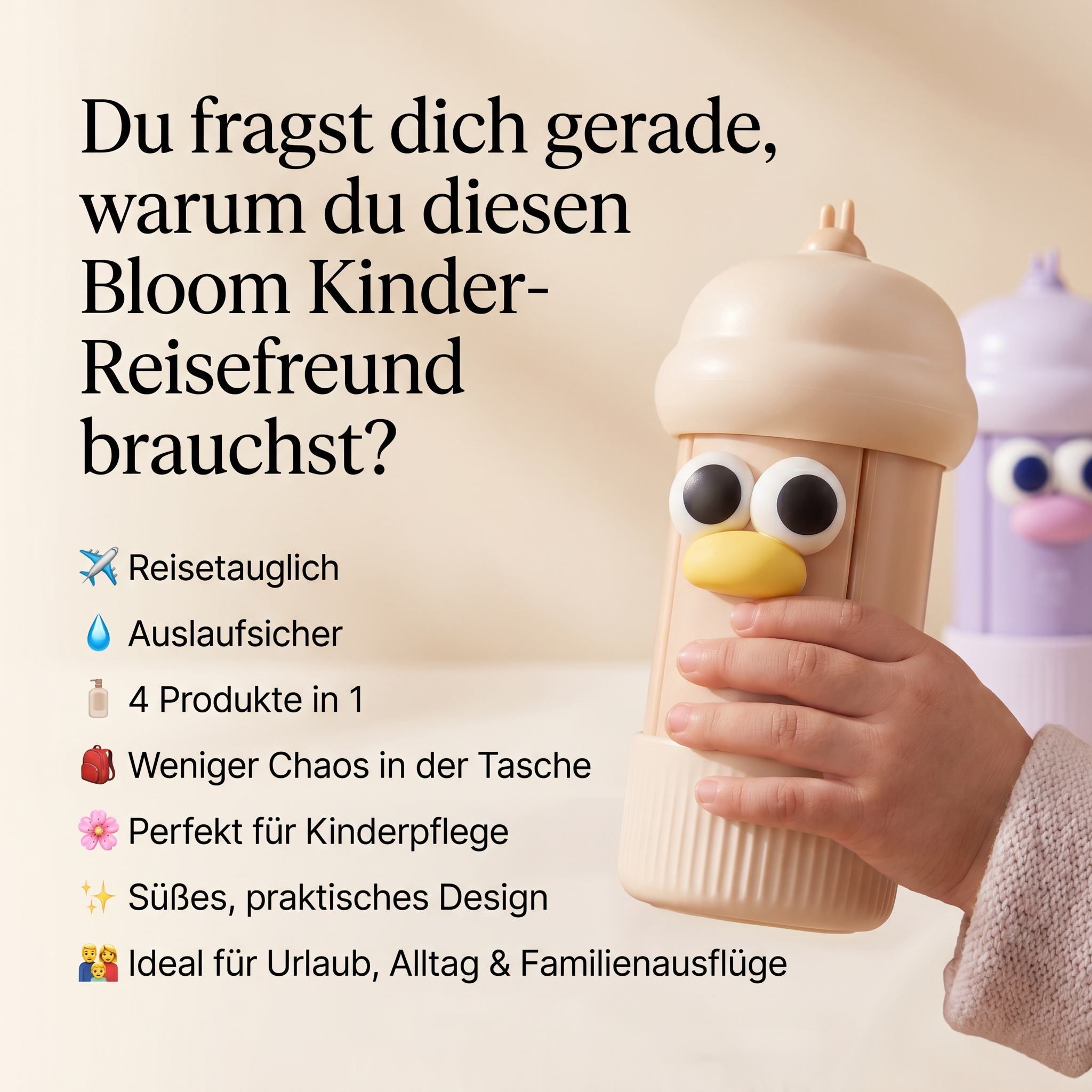 Bloom 4-in-1 Kinder-Reisefreund V2