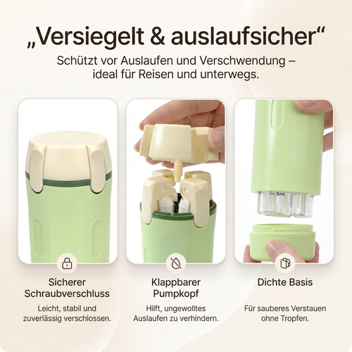 4-in-1 Bloom Travel Dispenser