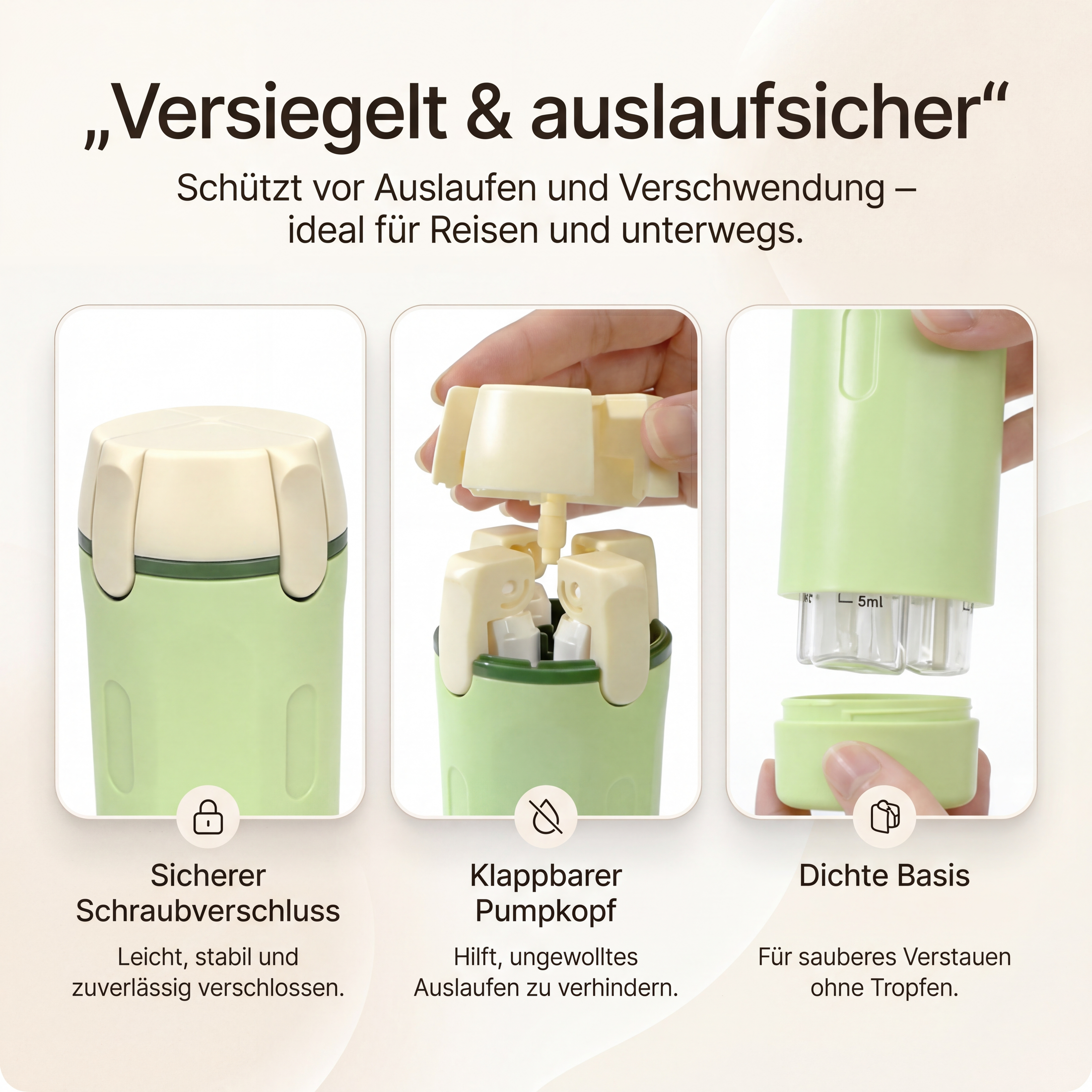 4-in-1 Bloom ReiseSpender