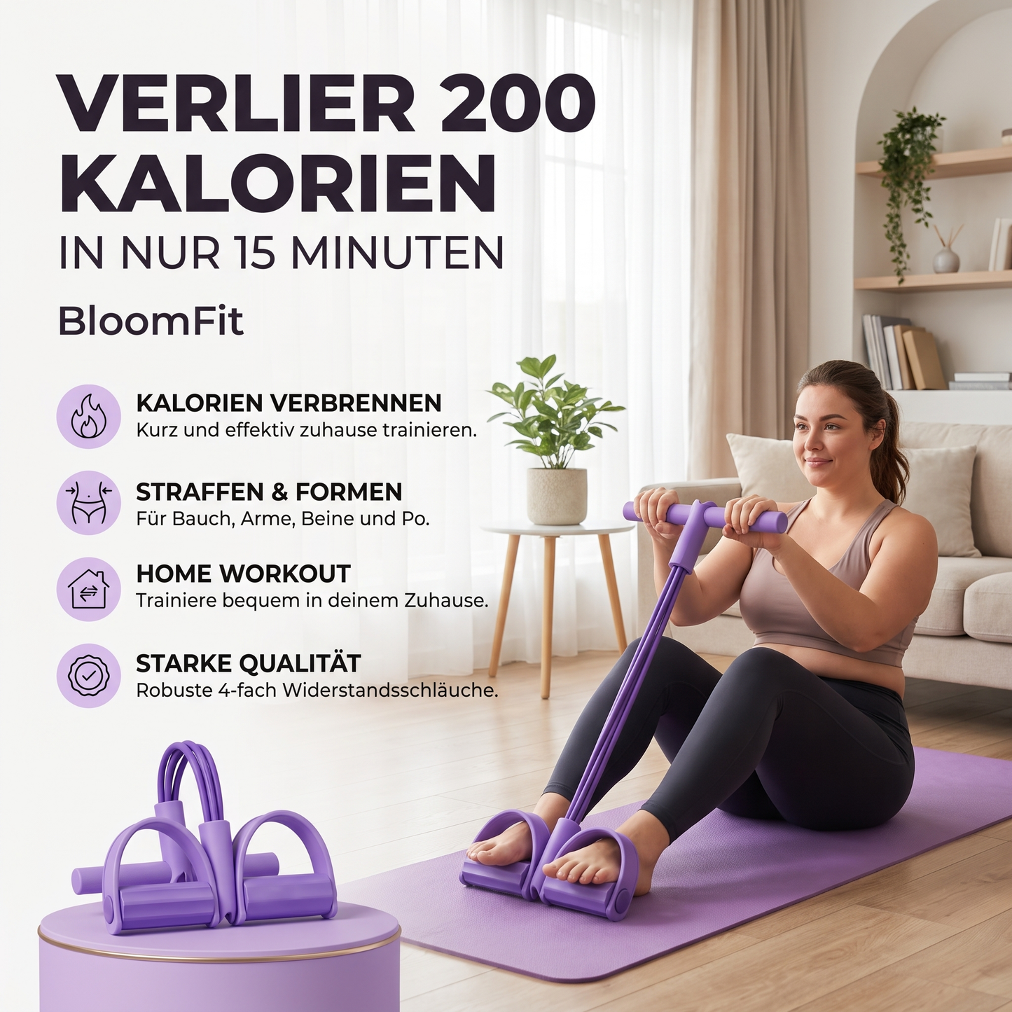 BloomFit 4-in-1 Home Trainer