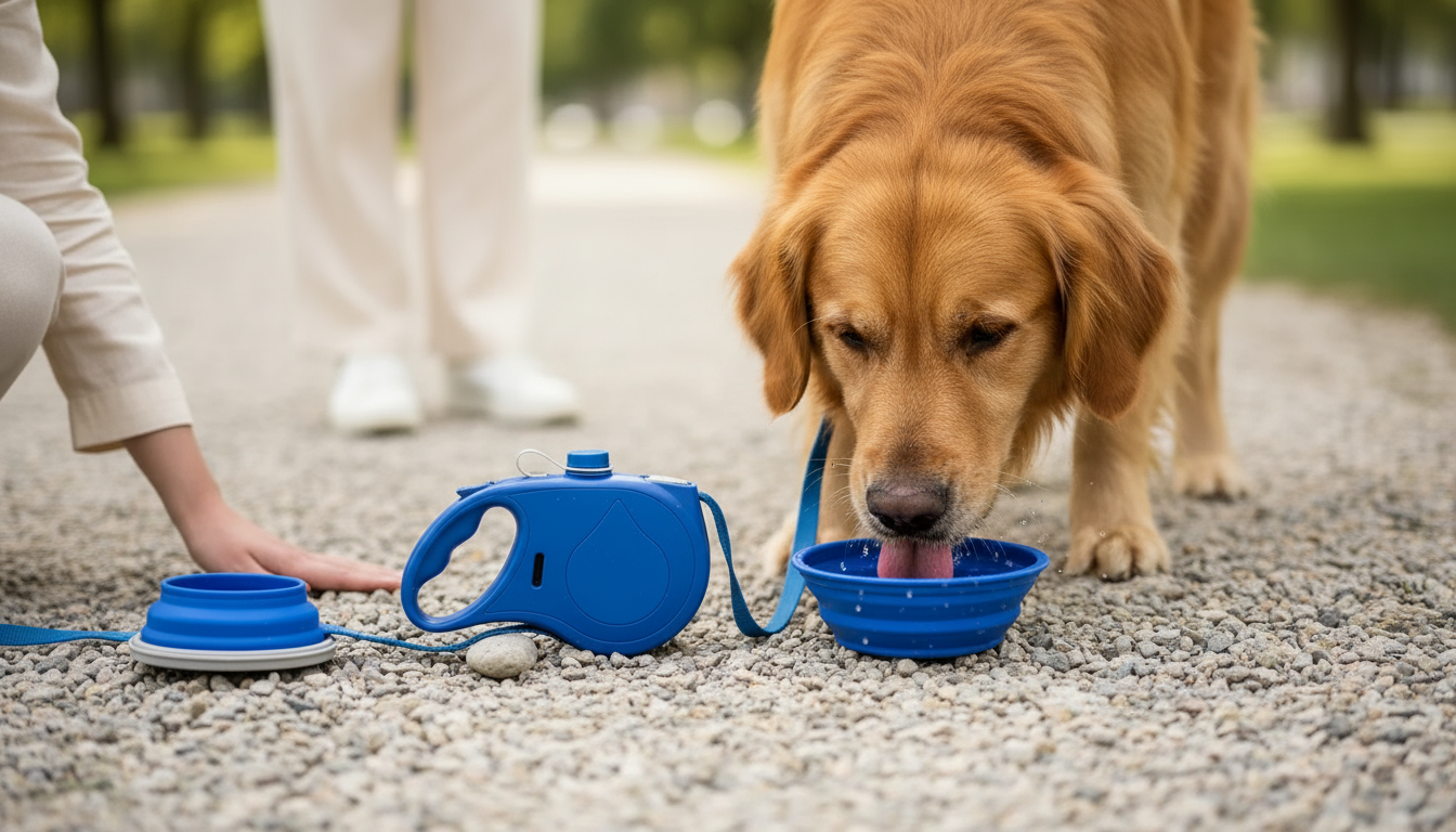 PawMate – Premium Gassigehen: Leine • Wasser • Sauberkeit