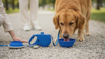 PawMate – Premium Gassigehen: Leine • Wasser • Sauberkeit